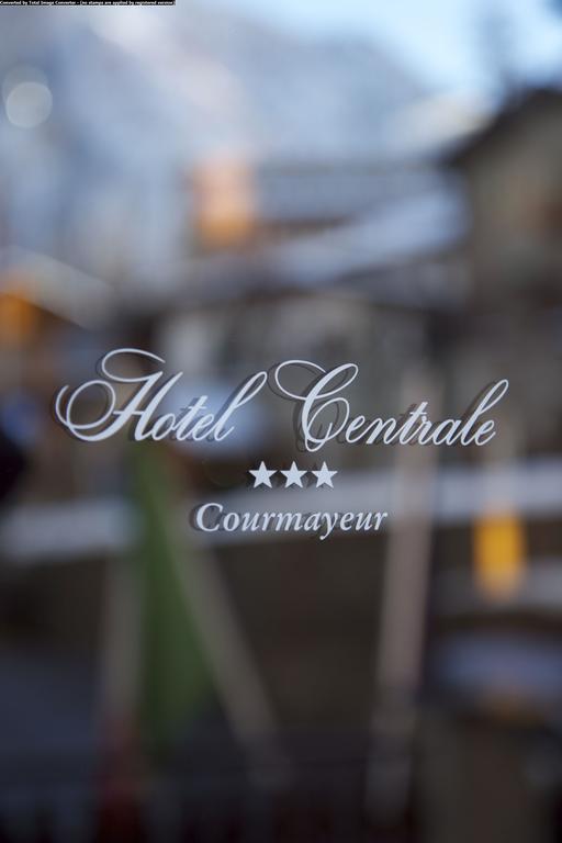 Centrale Hotel Courmayeur Exterior foto