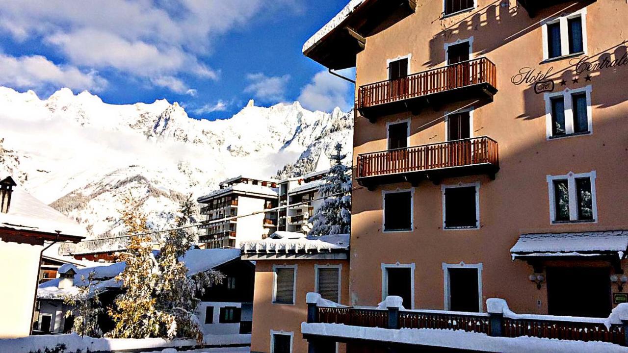 Centrale Hotel Courmayeur Exterior foto